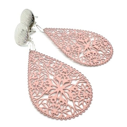 Bloom Ornament Earrings | Pastell Pink